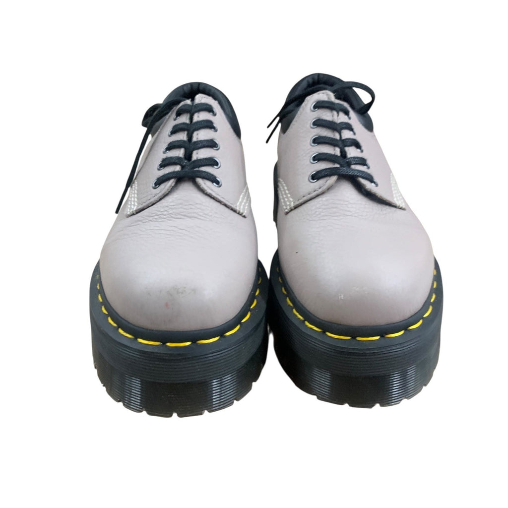 Dr. Martens 1461 Quad Platform Leather Oxford Shoes Women's Size 8