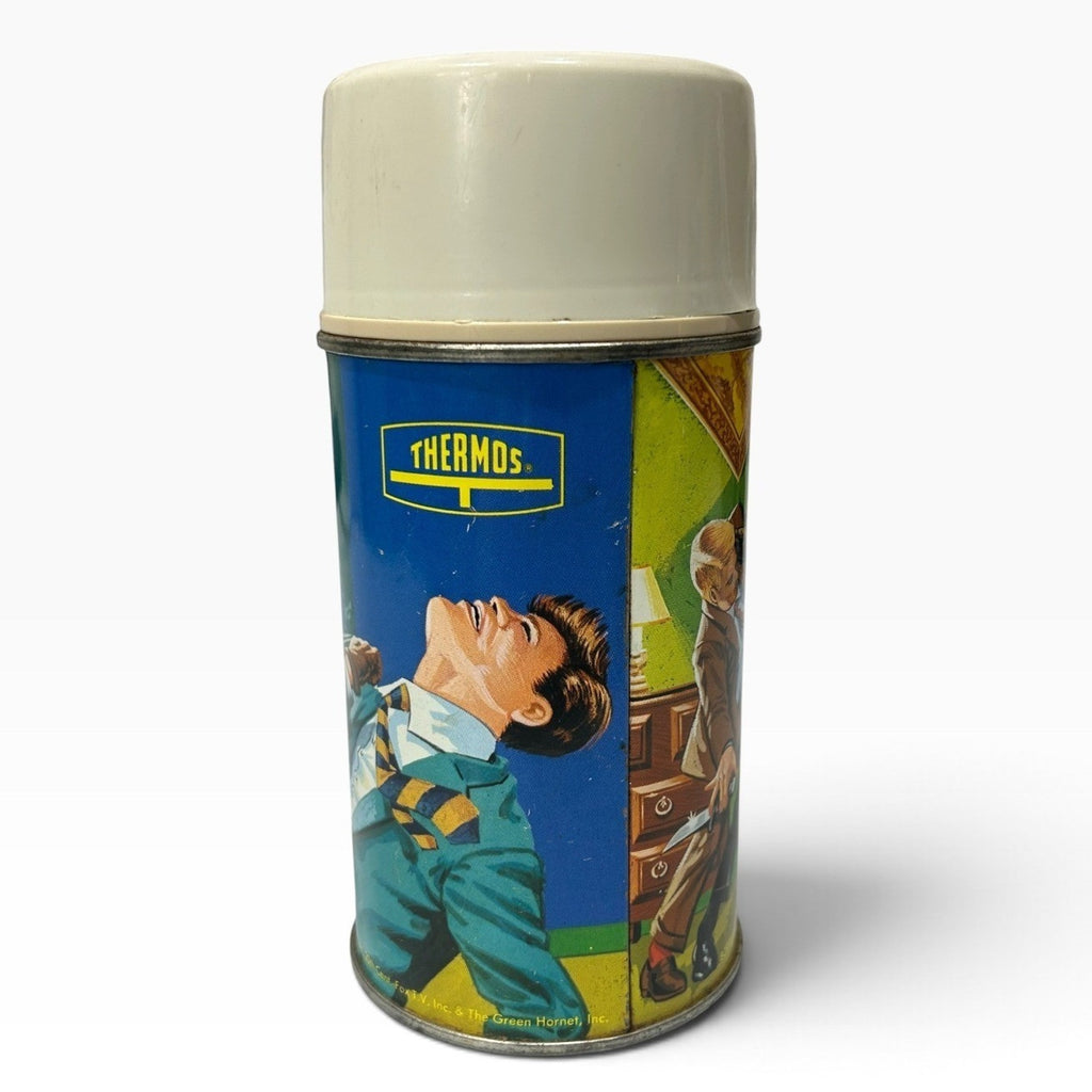 Vintage 1967 The Green Hornet Thermos No 2819 TV Show Collectible Kato Bruce Lee