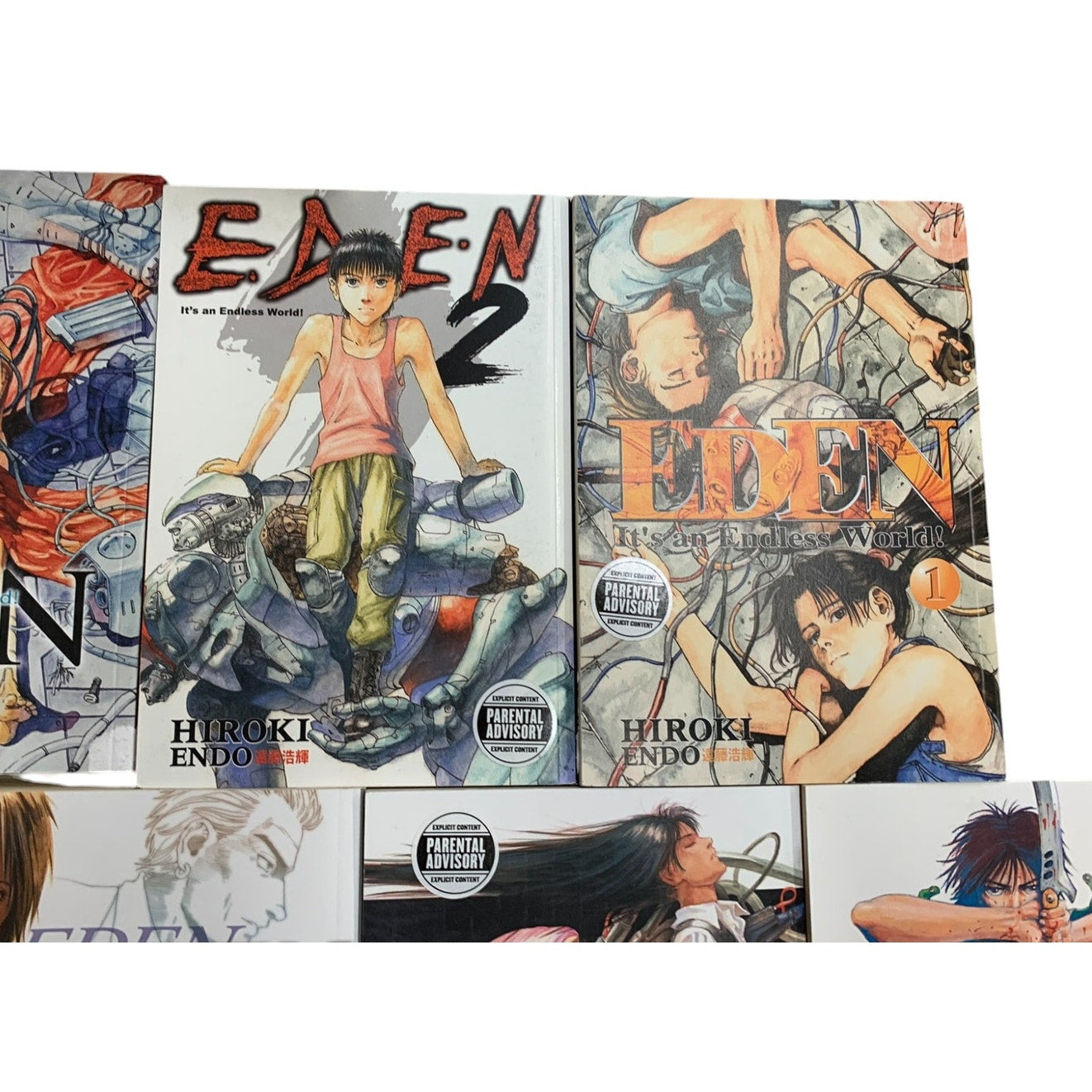 Eden Its an Endless World! Manga English Vol. 1-7 Hiroki Endo