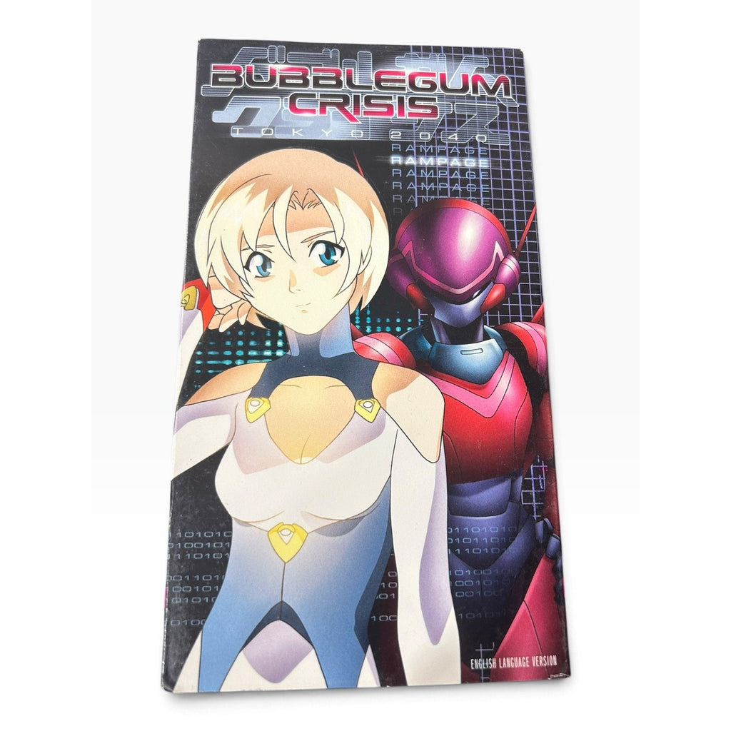 Bubblegum Crisis Tokyo 2040 VHS Set Vol 1-12 English Dubbed ADV Films Anime Rare
