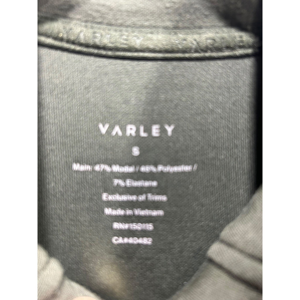 Varley Kirsi Half Zip Midlayer Forest Green Pull Sweatshirt Womens S athleisure