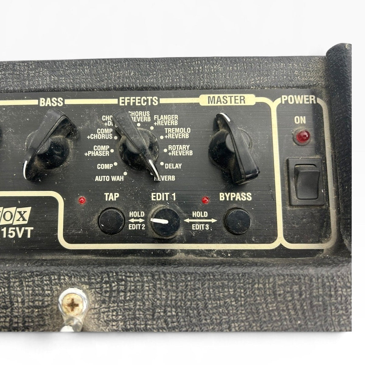 Tested Vox Valvetronix AD15VT 15W Hybrid Modeling Guitar Combo Amplifier Black