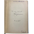 August Strindberg Inferno Tredje Upplagan Swedish Novel Hardcover Book