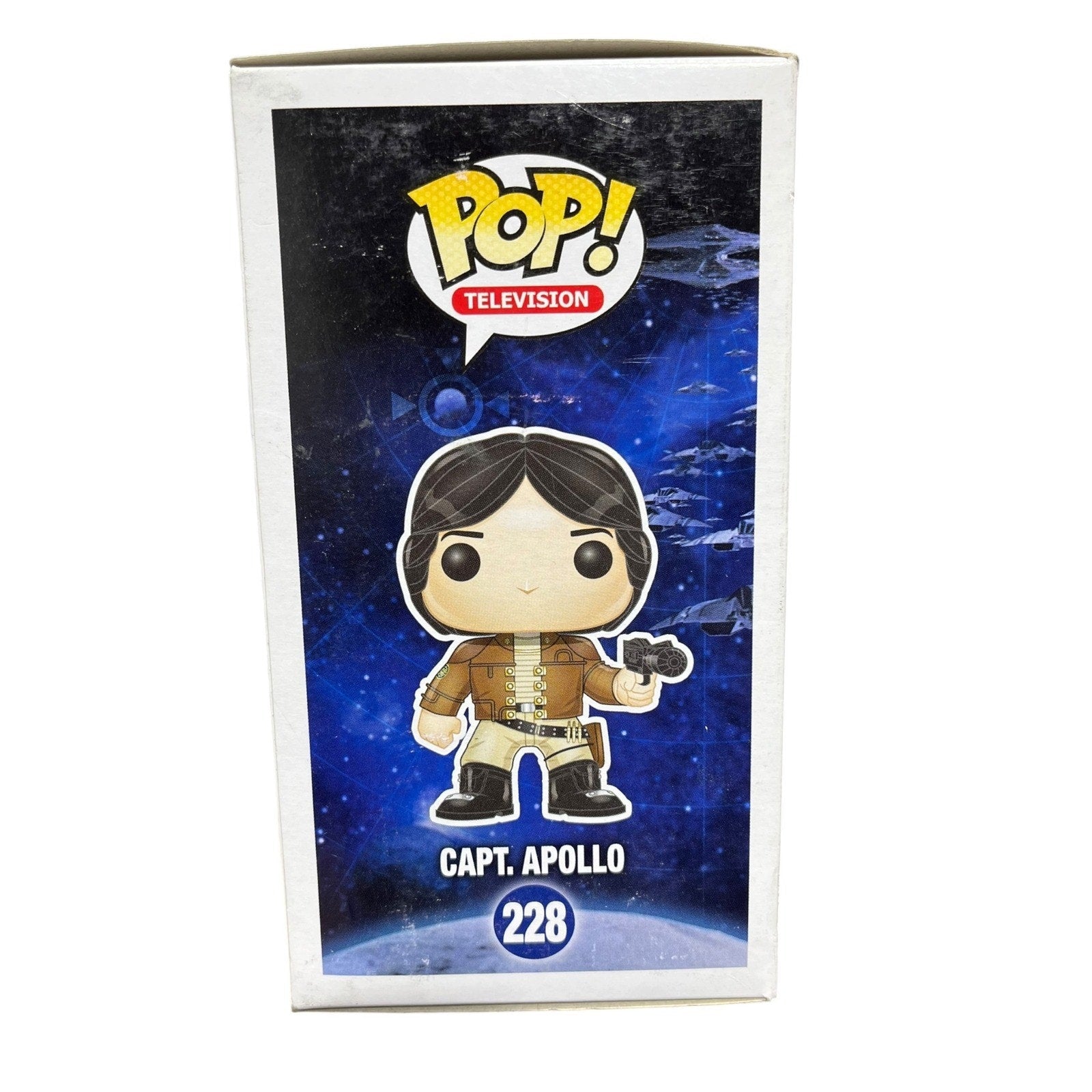 Funko Pop Television Battlestar Galactica Capt Apollo 228 Vinyl Figure 2015