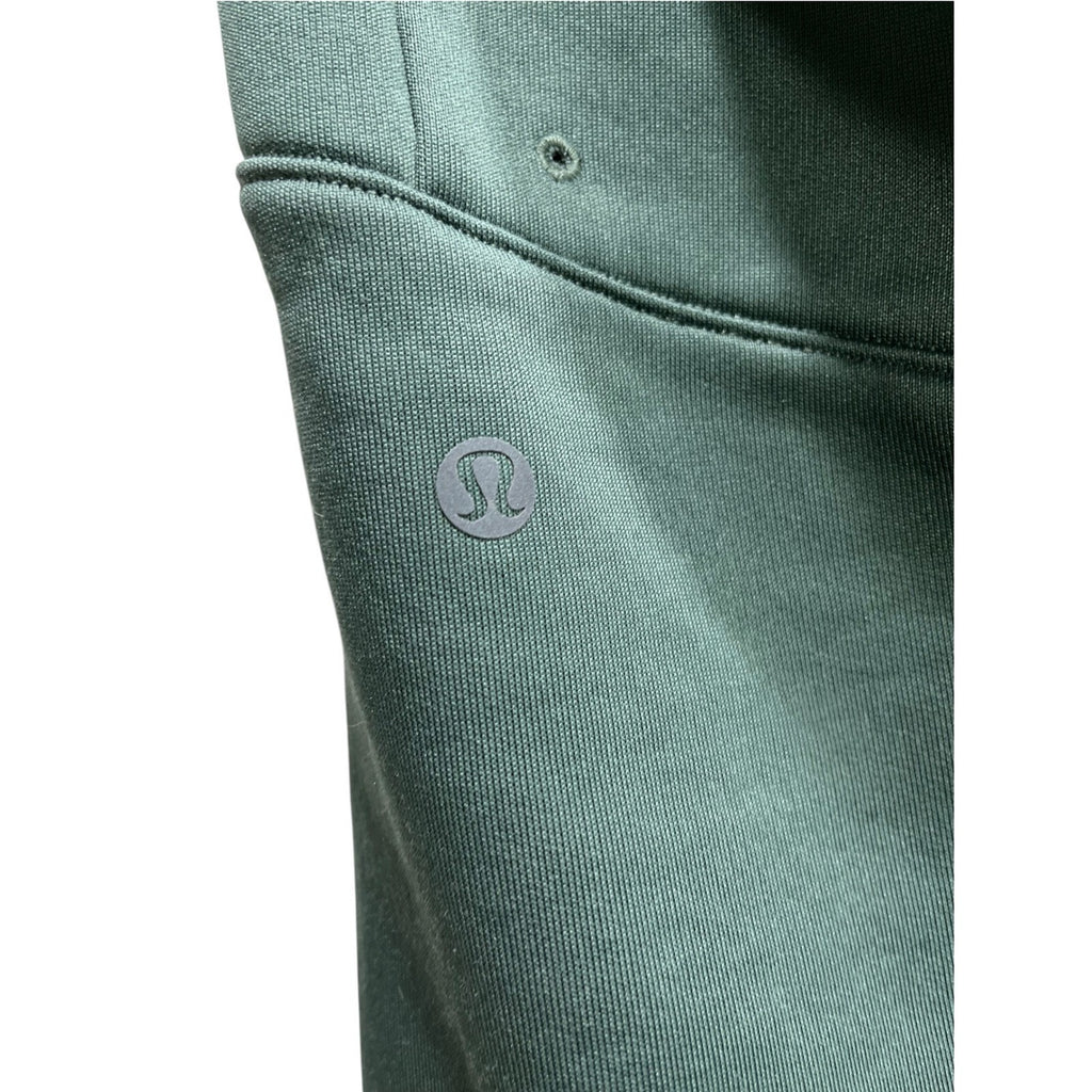 Lululemon Fleece Train Track Pant Dark Fir Green Mens Large DKFR Joggers