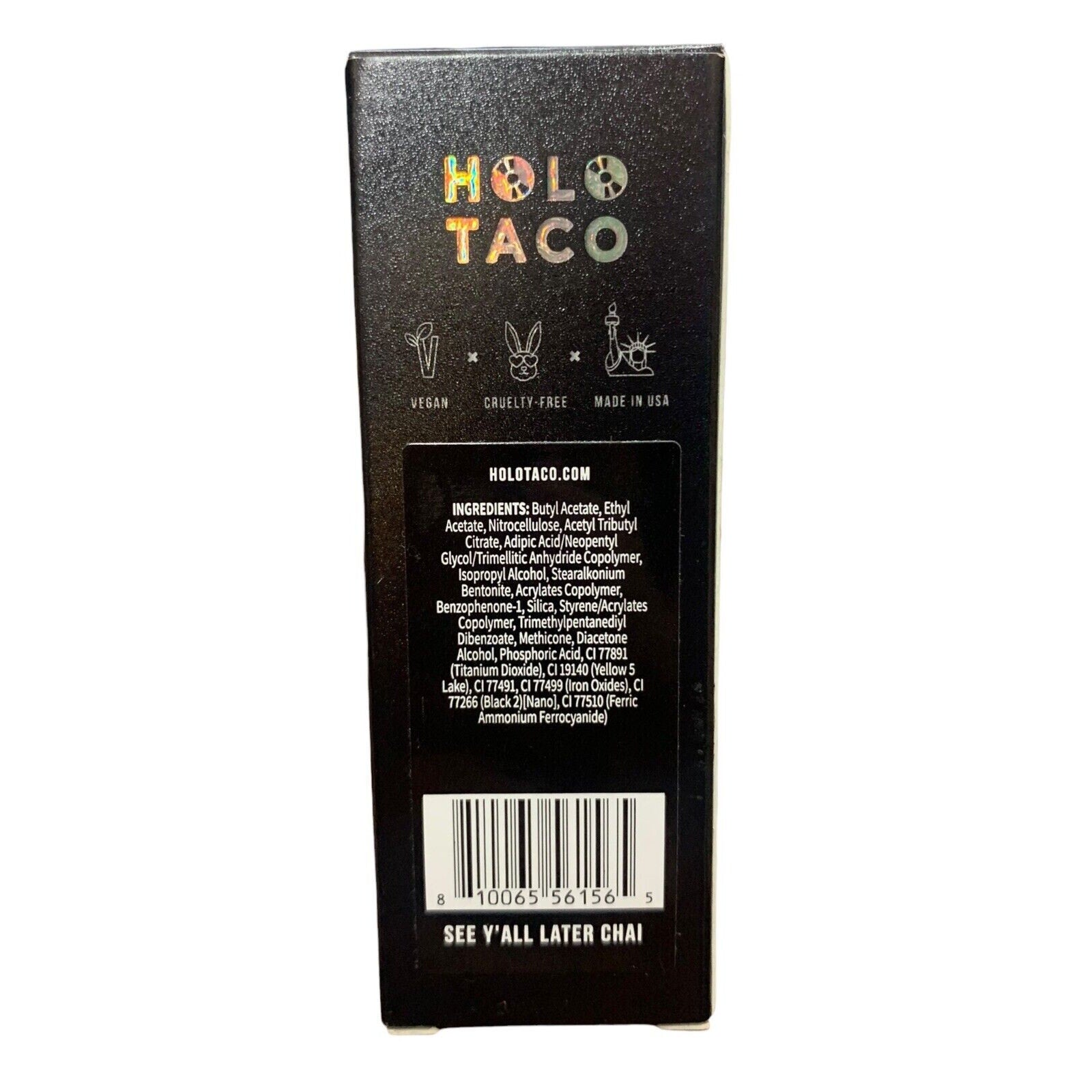 Holo Taco See Y'all Later Chai Tan Chai Creme Nail Lacquer