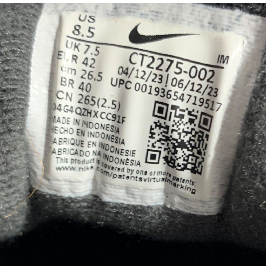 Nike Air Max LTD 3 Mens 8.5 Dark Grey Black Blue Sneakers CT2275-002