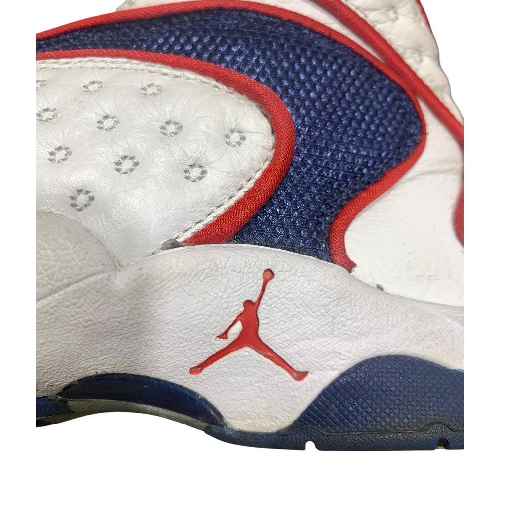 Jordan Womens OG White Navy Red Basketball Sneakers 133000-100 Size 9 retro