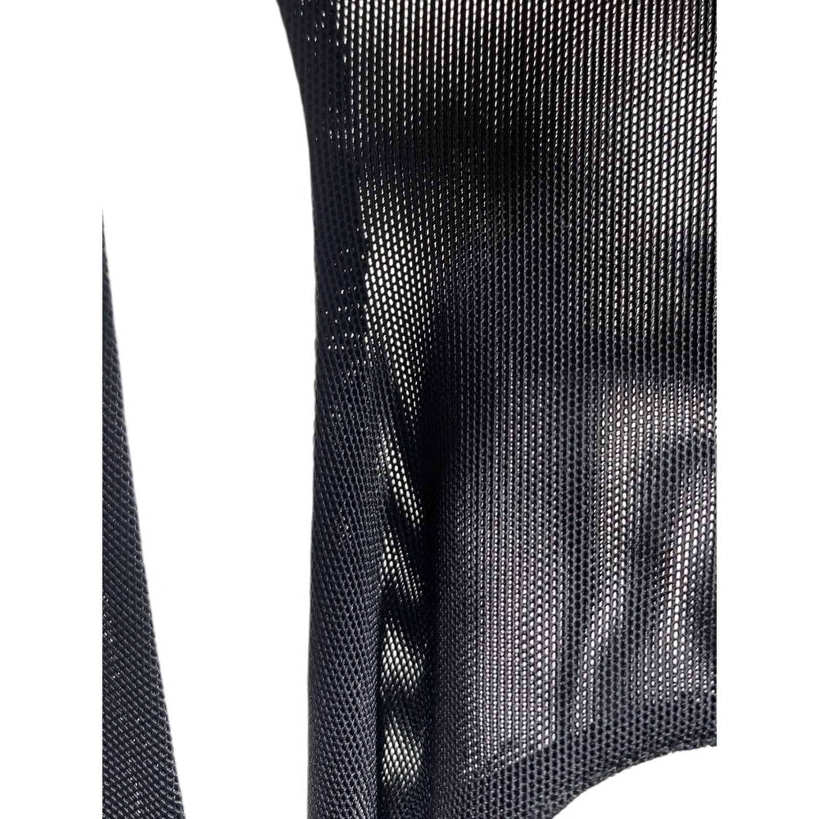 Rag and Bone Draped Mesh Strap Grey and Black Dress Women Size 6