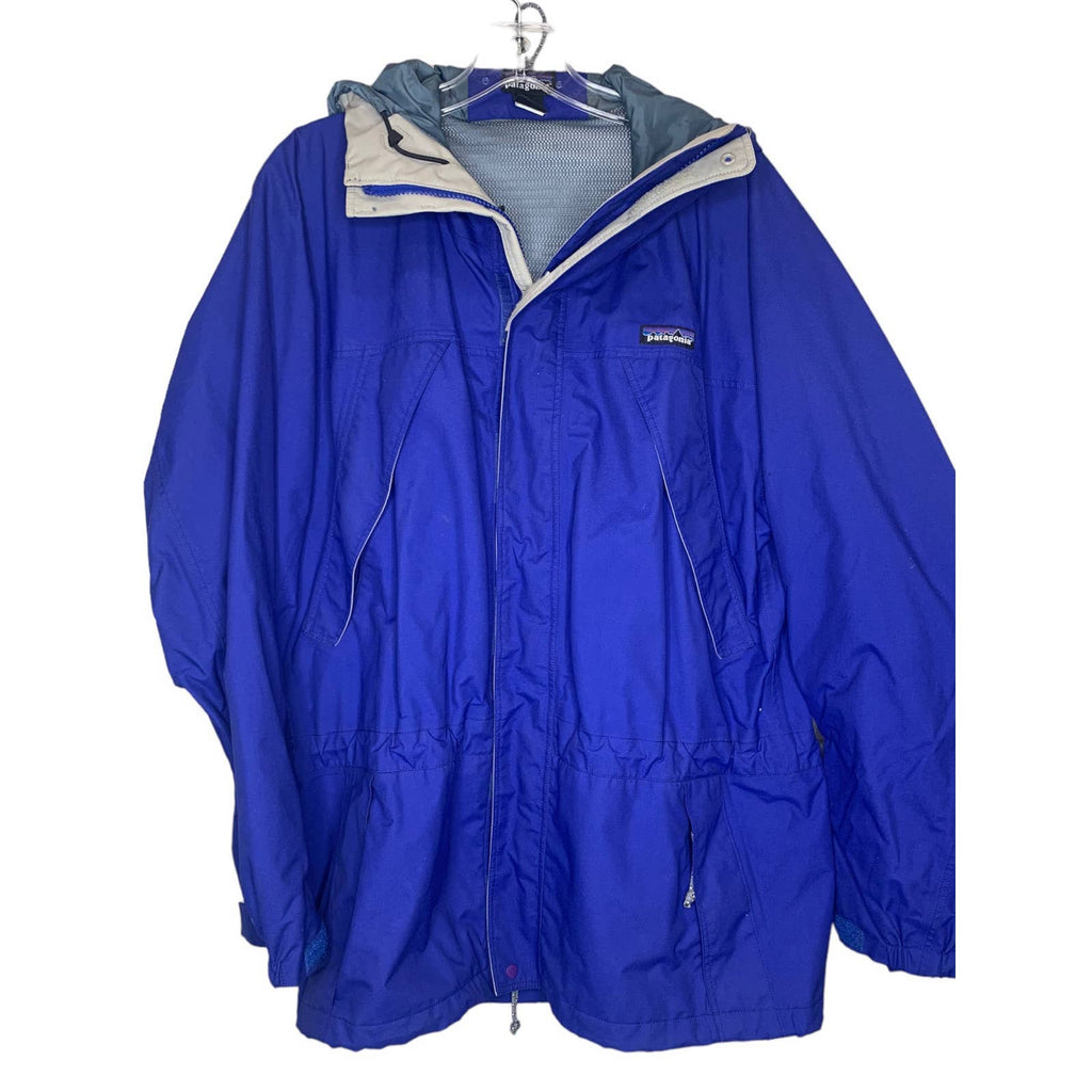 Patagonia Blue Jacket Wind Breaker SZ Small
